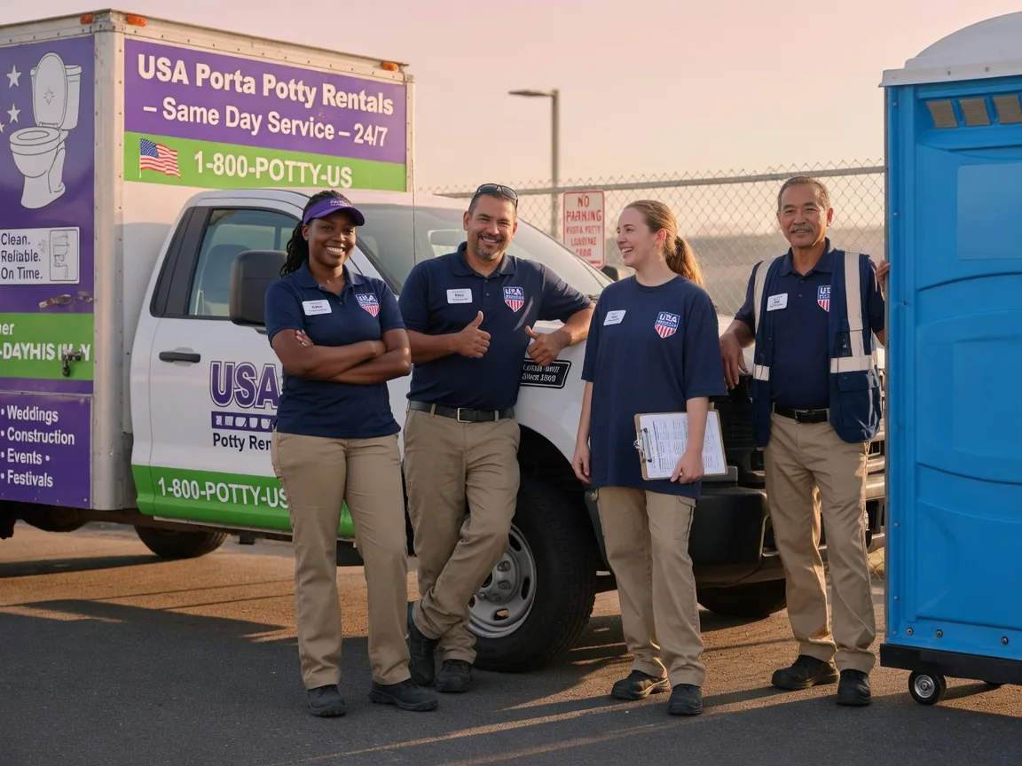 Porta Potty Rental company in Rochester, KY